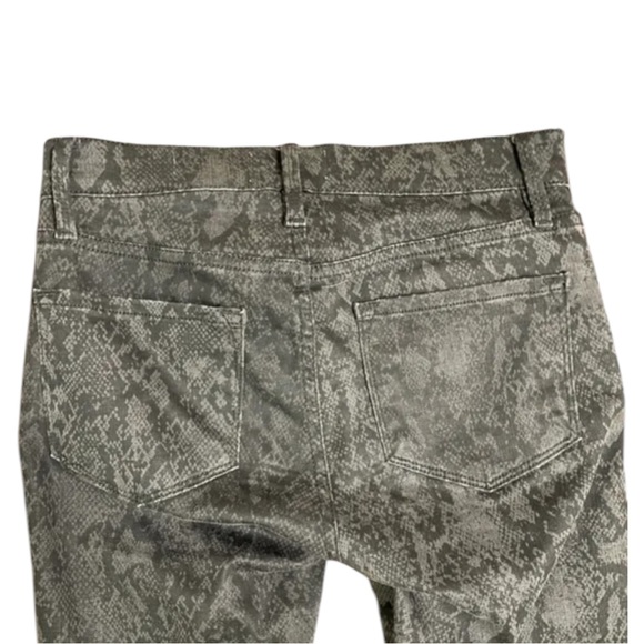 Frame Le Skinny De Jeanne Snake Print Pants - Picture 4 of 4